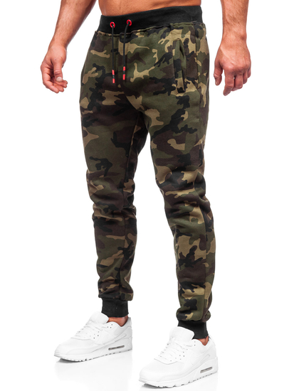 Pantalon de sport pour homme camo-kaki Bolf KZ15
