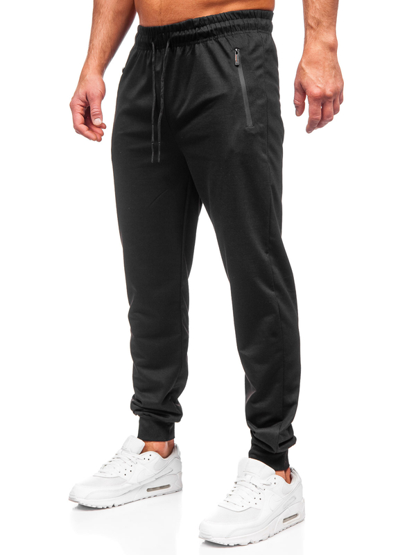 Homme Pantalon jogger Noir Bolf JX6109