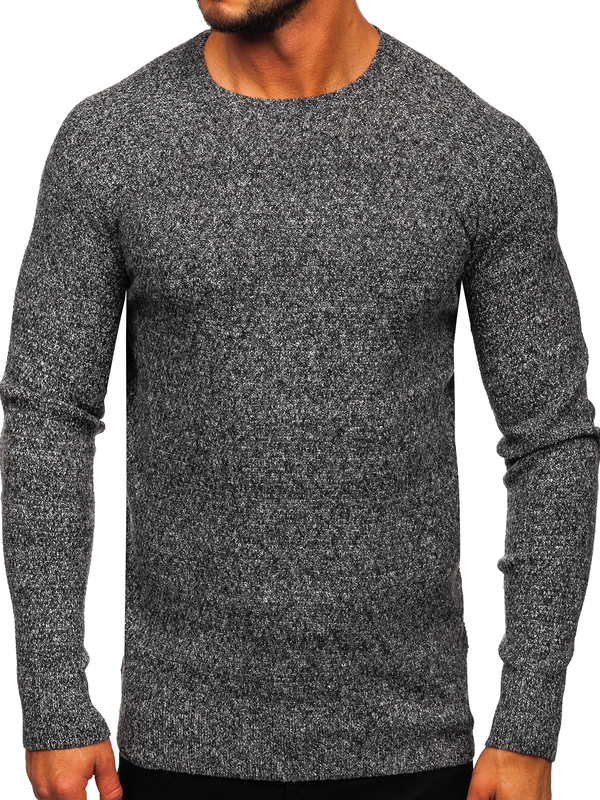 Pull gris homme Bolf H1810