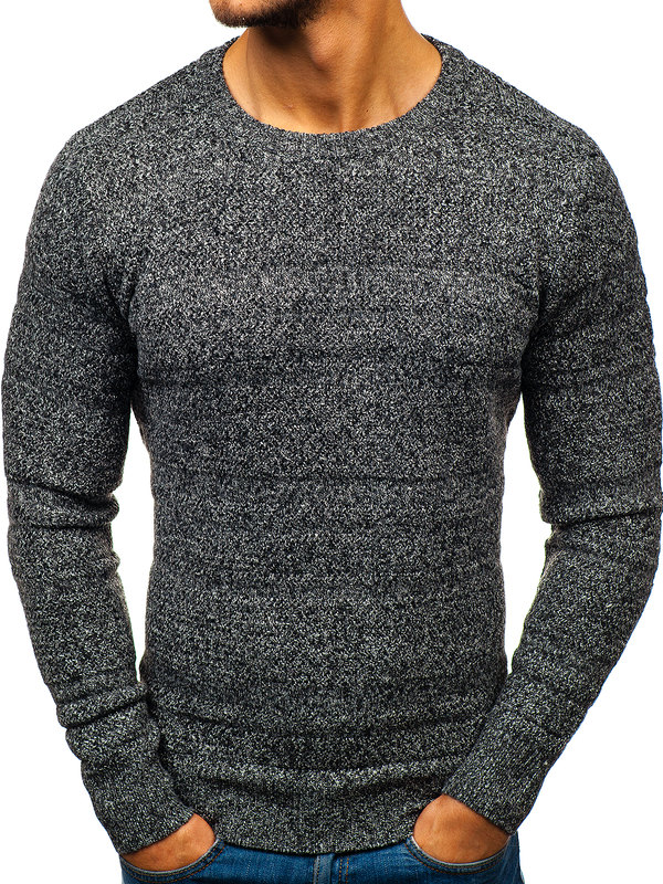 Pull gris homme Bolf H1805