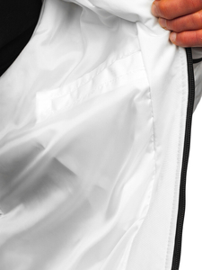 Homme Blouson bomber de transition Blanc Bolf 84M3034