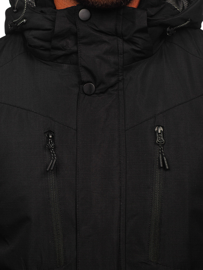 Homme Veste d'hiver Noir Bolf 22M321