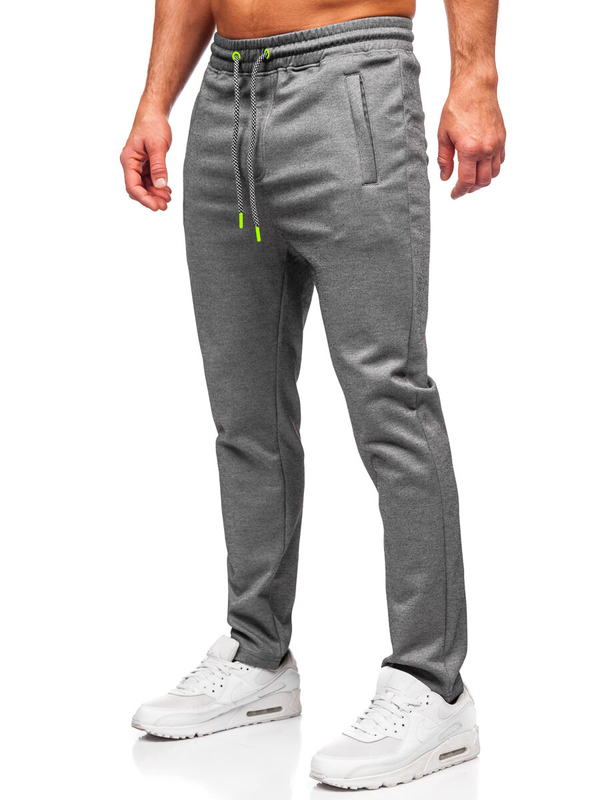 Homme Pantalon de sport chaud Gris Bolf Q1081