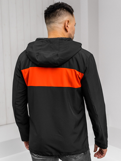 Homme Blouson coupe-vent Noir Bolf HM147A1