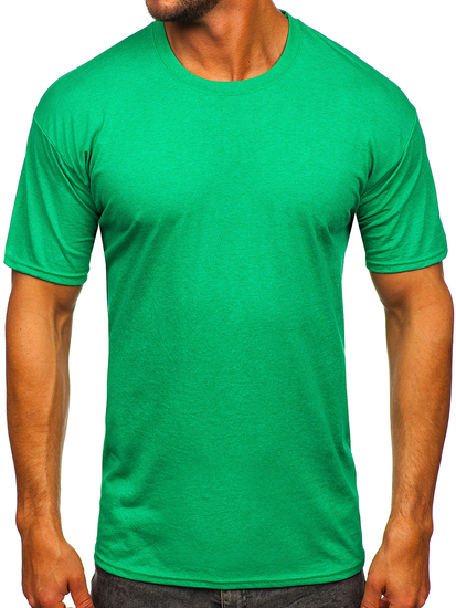 Homme T-shirt basic Vert Bolf B10