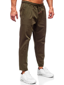Homme Pantalon chino Khaki Bolf 6237