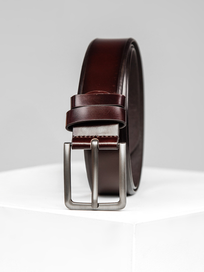 Homme Ceinture en cuir Marron Bolf 831-3