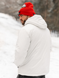 Blouson d'hiver sportif pour homme blanc Bolf HH011