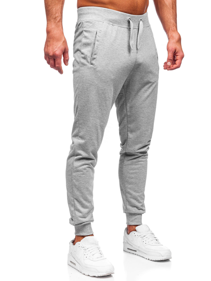 Pantalon jogger pour homme gris Bolf XW02