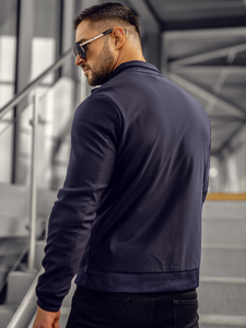 Homme Blouson de transition Bleu foncé Bolf EC955