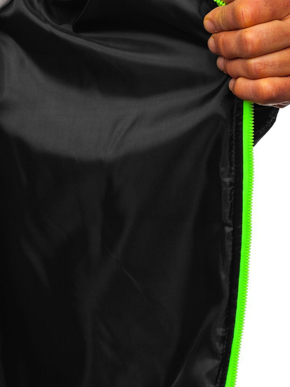 Le blouson de transition pour homme noir Bolf TY50