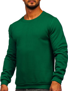 Homme Sweat-shirt Vert Bolf HW3102