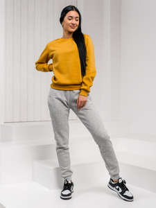 Femme Sweat-shirt Camel Bolf W01A1