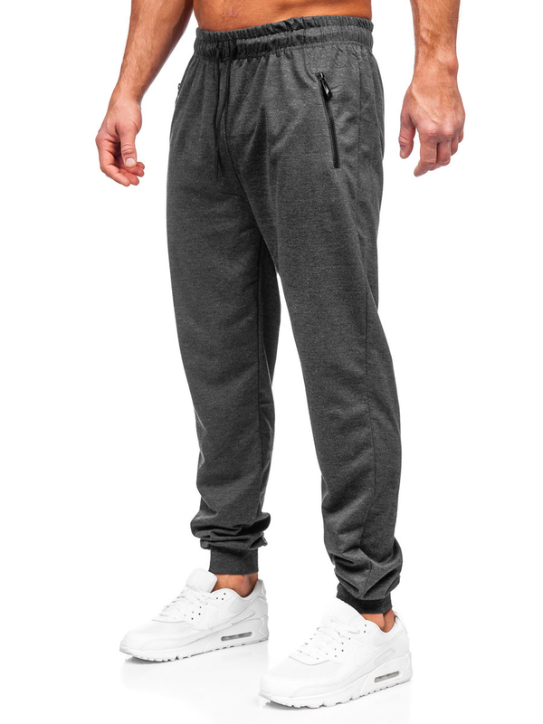 Pantalon jogger de sport pour homme graphite Bolf JX6103