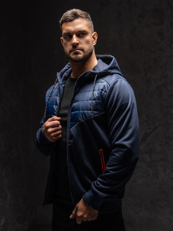 Homme Blouson de transition Bleu foncé Bolf KS2149A1