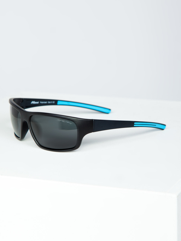 Lunettes de soleil noir-bleu Bolf MIAMI1
