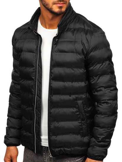 Blouson pour homme d'hiver noir Bolf 5332
