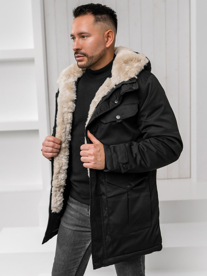 Homme Blouson d'hiver parka Noir Bolf 22M318A1
