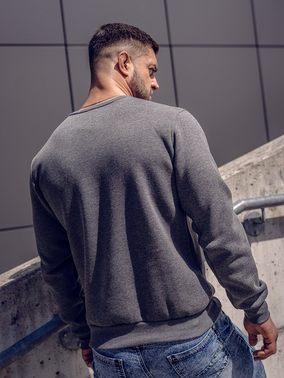 Homme Sweat-shirt Anthracite Bolf 2001A2