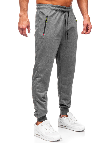 Homme Pantalon jogger Gris Bolf JX6107