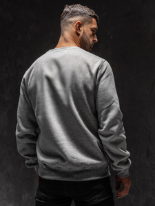 Homme Sweat-shirt Gris Bolf 2001A1