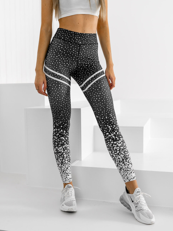 Legging noir pour femme Bolf 933
