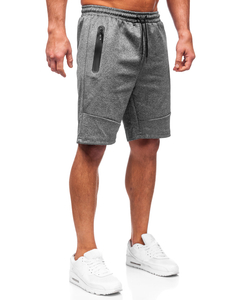 Short de sport pour homme graphite Bolf 8K929
