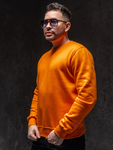 Homme Sweat-shirt Orange Bolf 2001A1