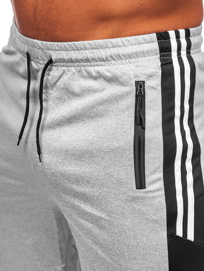 Homme Pantalon court Gris Bolf 68006