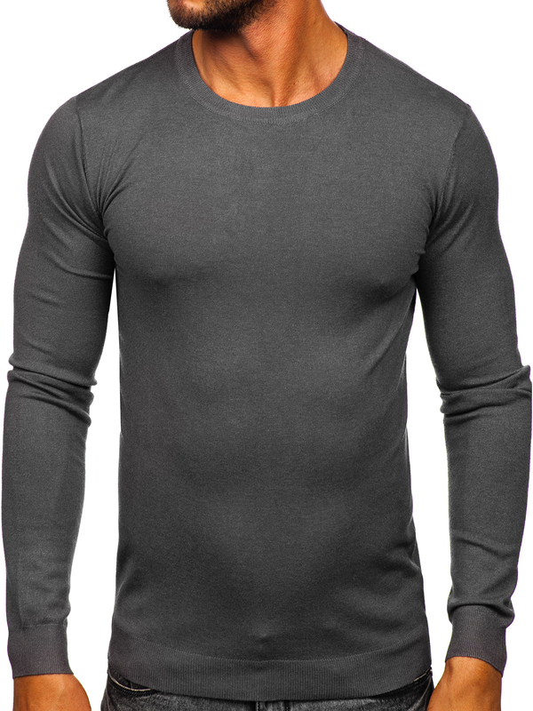 Le pull pour homme anthracite Bolf MMB602