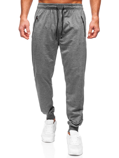 Pantalon jogger de sport pour homme anthracite Bolf JX6103