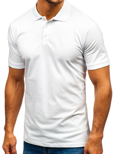 Le polo pour homme blanc Bolf 9025