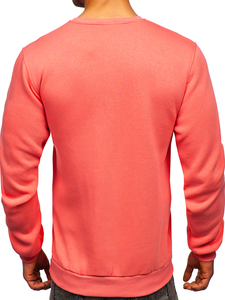 Sweat-shirt corail sans capuche pour homme Bolf 2001  