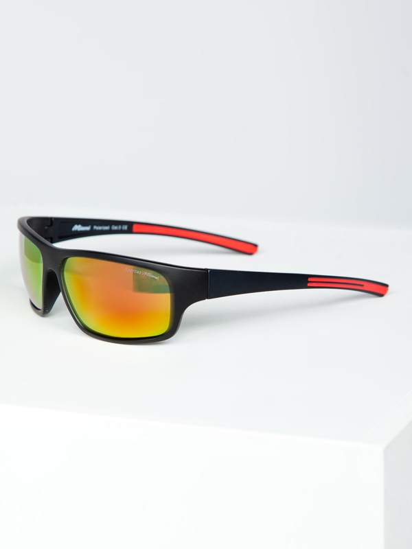 Lunettes de soleil orange Bolf MIAMI1