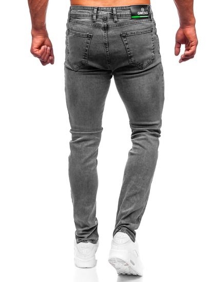 Pantalon en jean slim fit pour homme graphite Bolf 6597