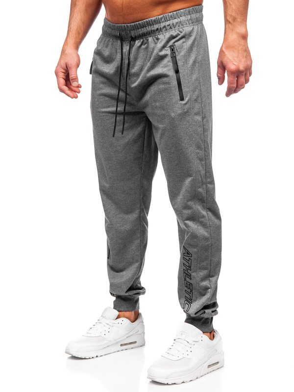 Homme Pantalon jogger Gris Bolf JX6351