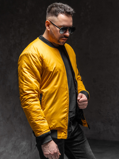 Homme Blouson bomber de transition Camel Bolf AK95A1