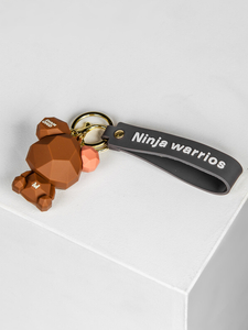 Porte-clés Teddy Bear Marron Bolf TT403-10