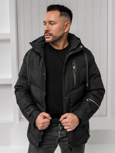 Homme Blouson d'hiver Noir Bolf 5M3137A1