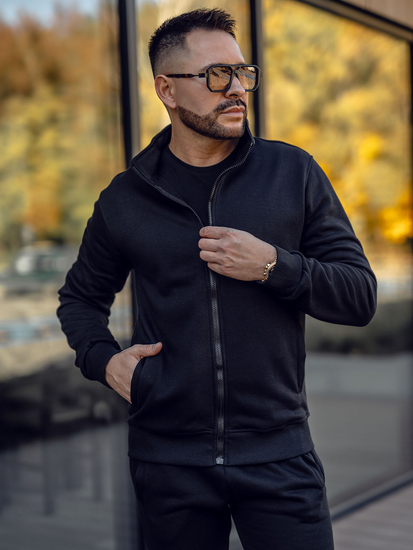 Homme Survêtement Noir Bolf 10385A2