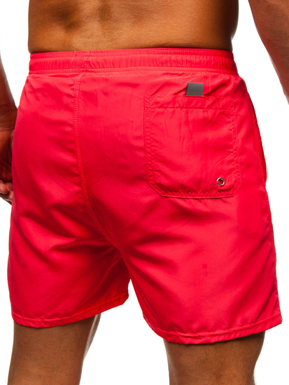 Short de bain pour homme rose Bolf XL019