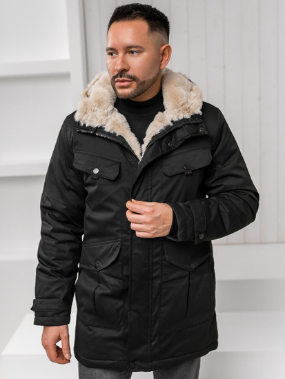 Homme Blouson d'hiver parka Noir Bolf 22M318A1
