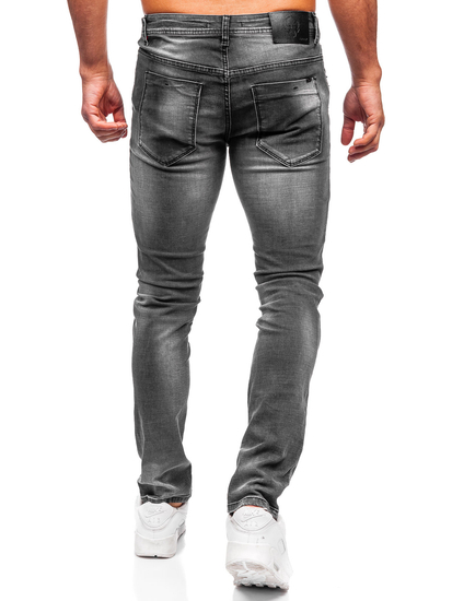Homme Pantalon en jean slim fit Noir Bolf MP0156N