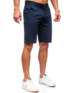 Short bleu foncé pour homme Bolf 1140