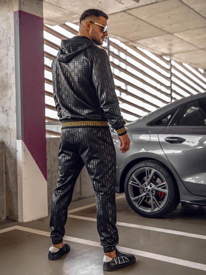 Homme Survêtement à capuche Noir Bolf 3A161A