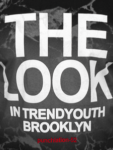 Tee-shirt en coton imprimé pour homme noir Bolf 627-1