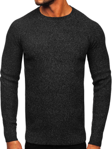 Pull noir homme Bolf H1810