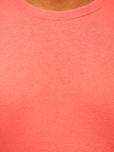 Sweat-shirt corail sans capuche pour homme Bolf 2001  