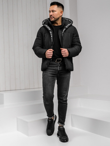 Homme Blouson d'hiver Noir Bolf 22M330A1