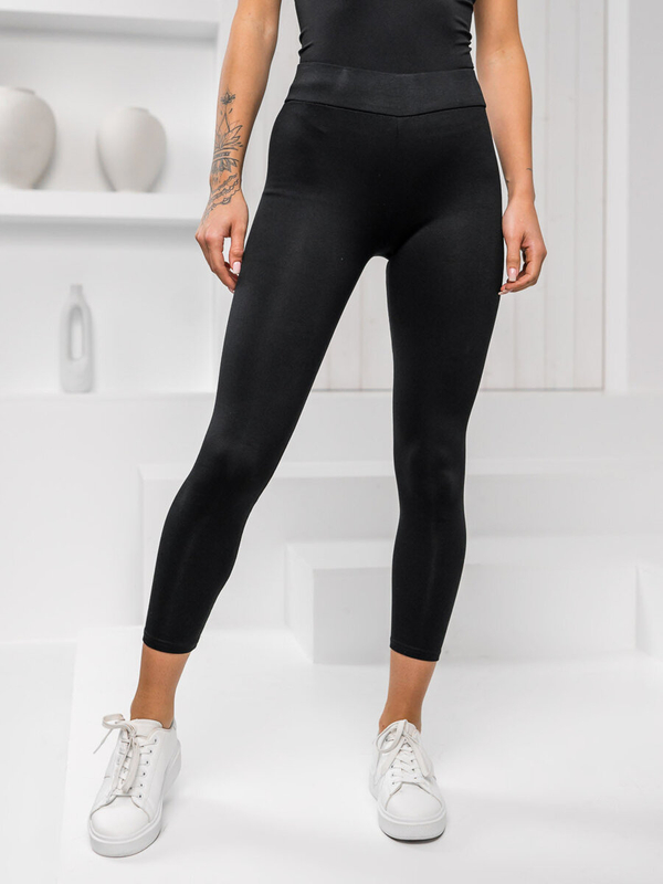Legging pour femme noir Bolf YW01001-A